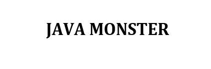 java monster