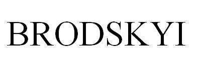 brodskyi