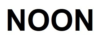 noon
