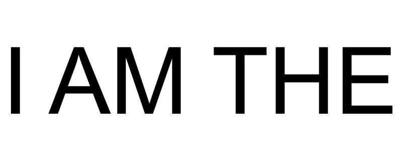 i am the