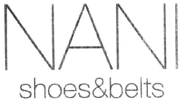 nani shoes&belts