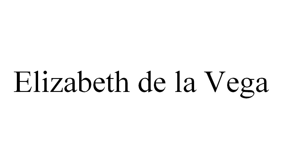 elizabeth de la vega