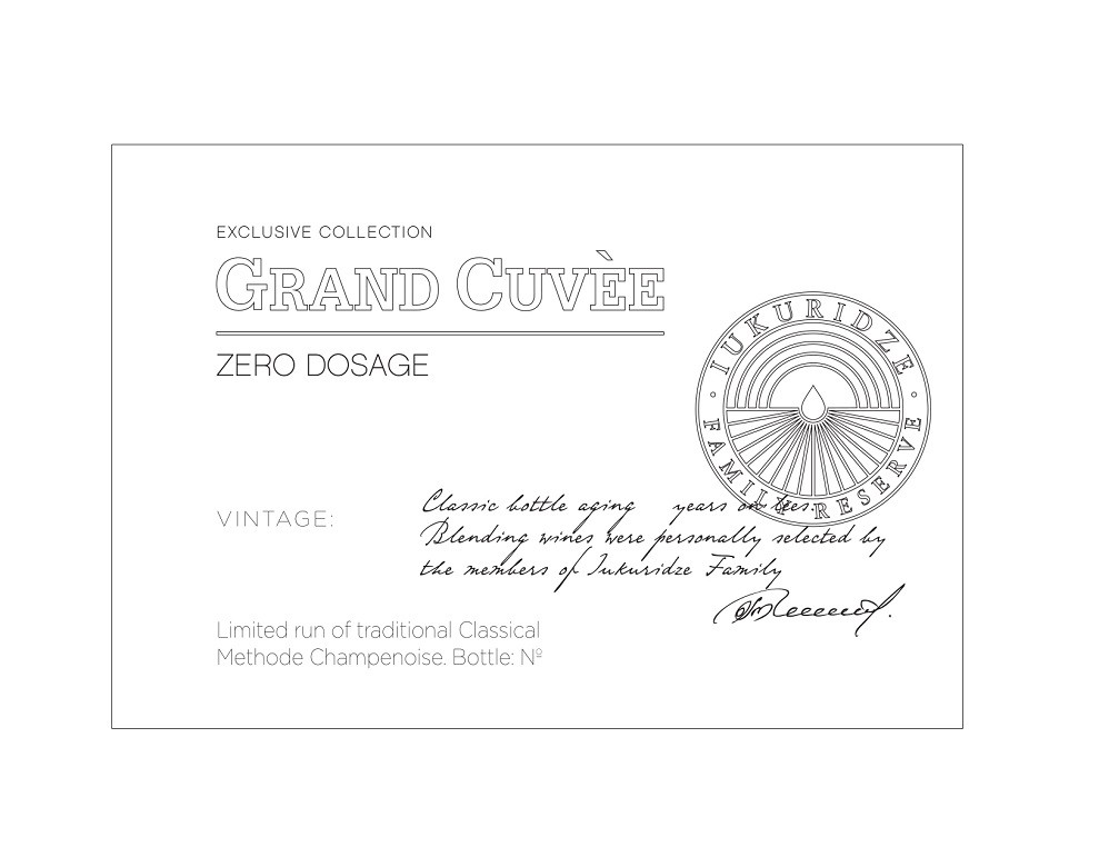 classic bottle aging years on lees blending wines were personally selected by the members of lukuridze family