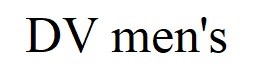 dv men`s