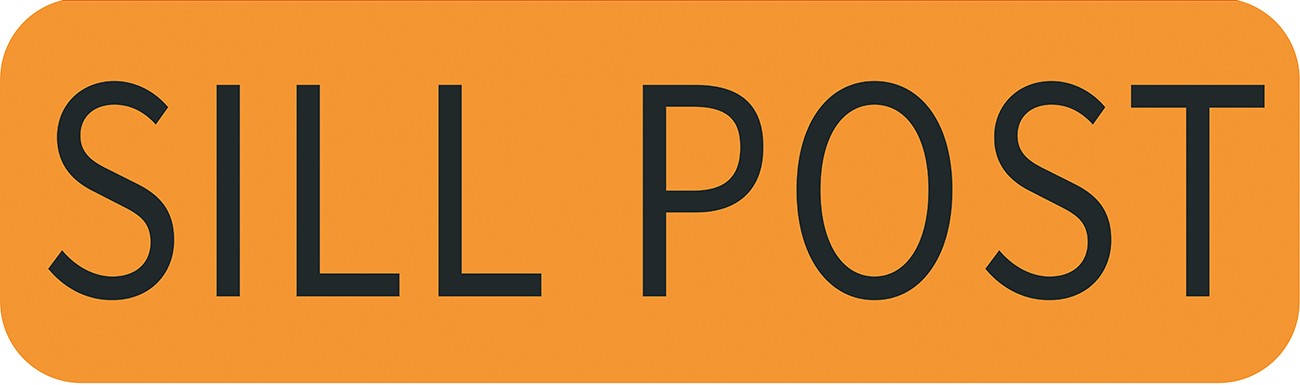 sill post