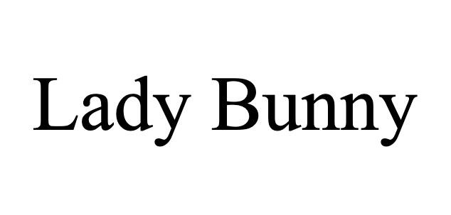 lady bunny