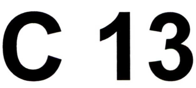 c 13