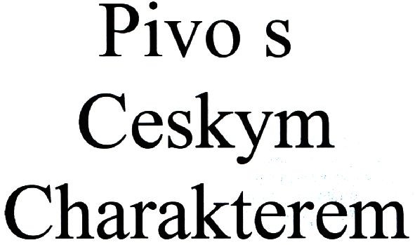 pivo s ceskym charakterem