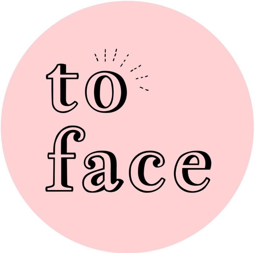 to face