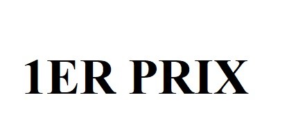 1er prix