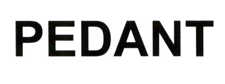 pedant