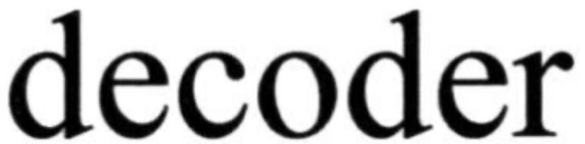 decoder