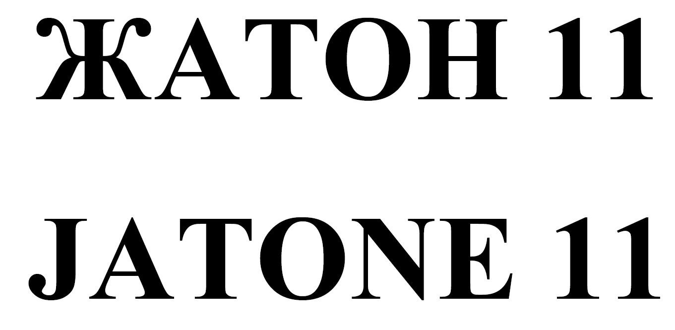 жатоне 11