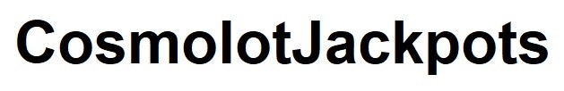 cosmolot jackpots
