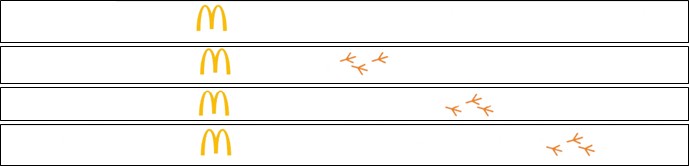 м