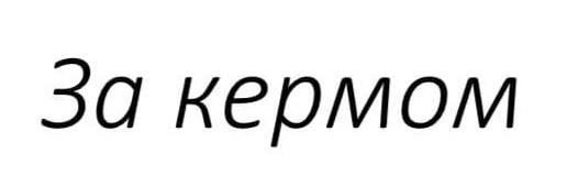 за кермом