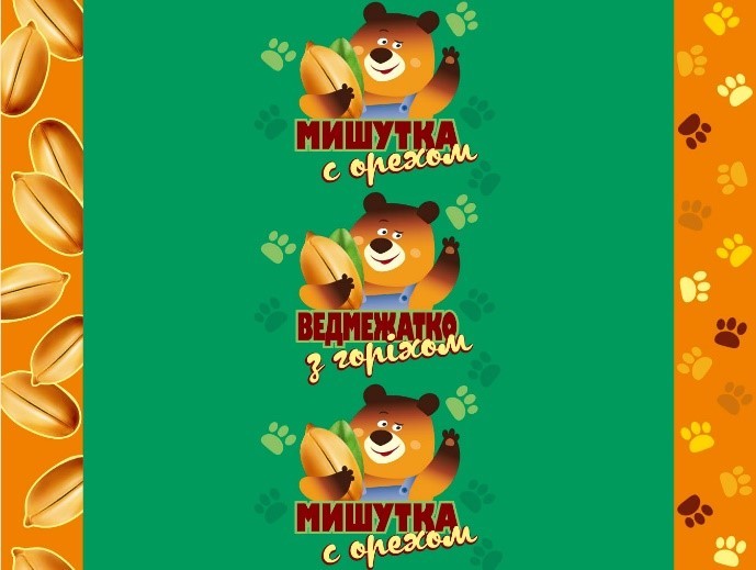 ведмежатко з горіхом
