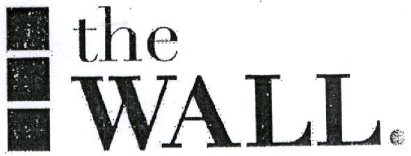 the wall.