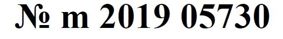 n m 2019 05730
