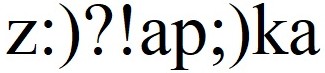z:)?!ap;)ka