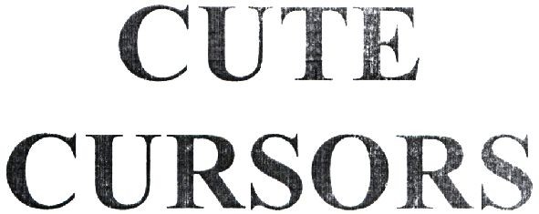 cute cursors