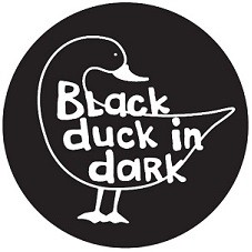black duck in dark