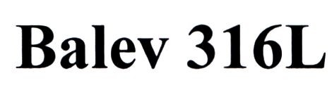 balev 316l