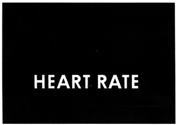 heart rate