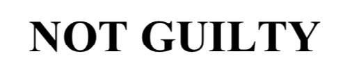 not guilty