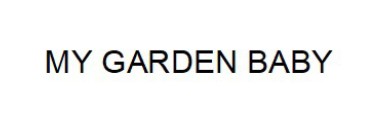 my garden baby