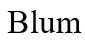 blum