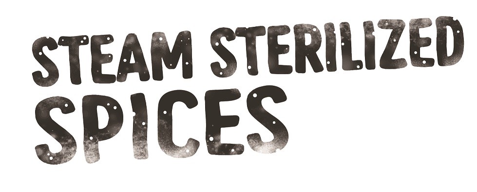 steam sterilized spices