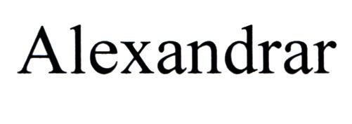 alexandrar