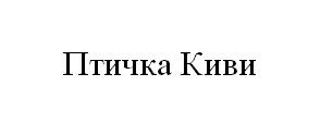 птичка киви