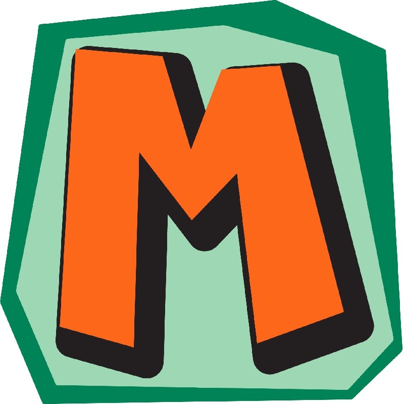 m
