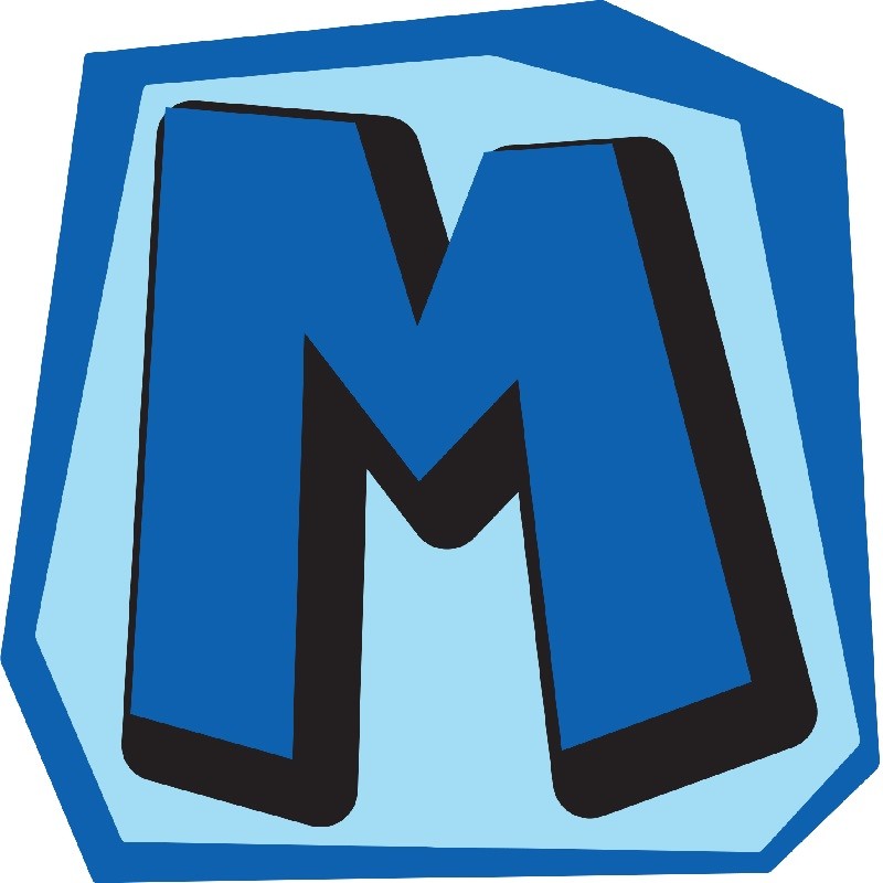 m