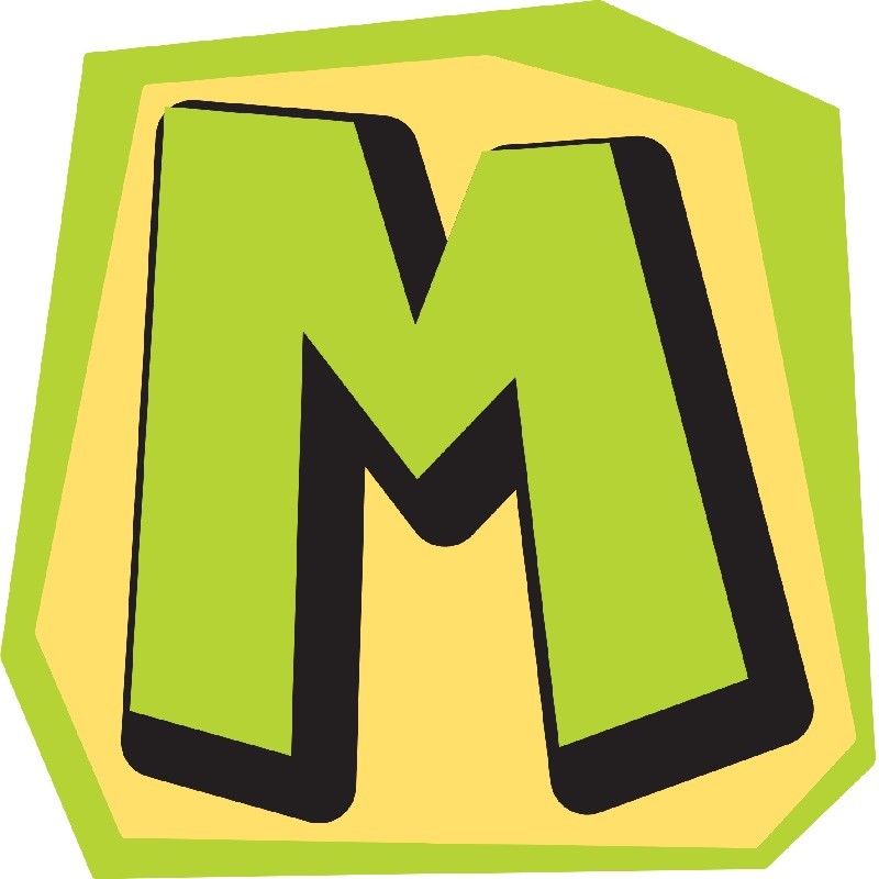m