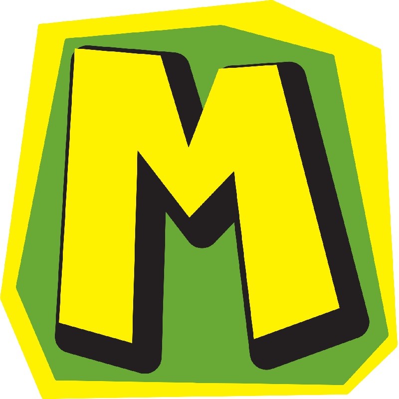 m
