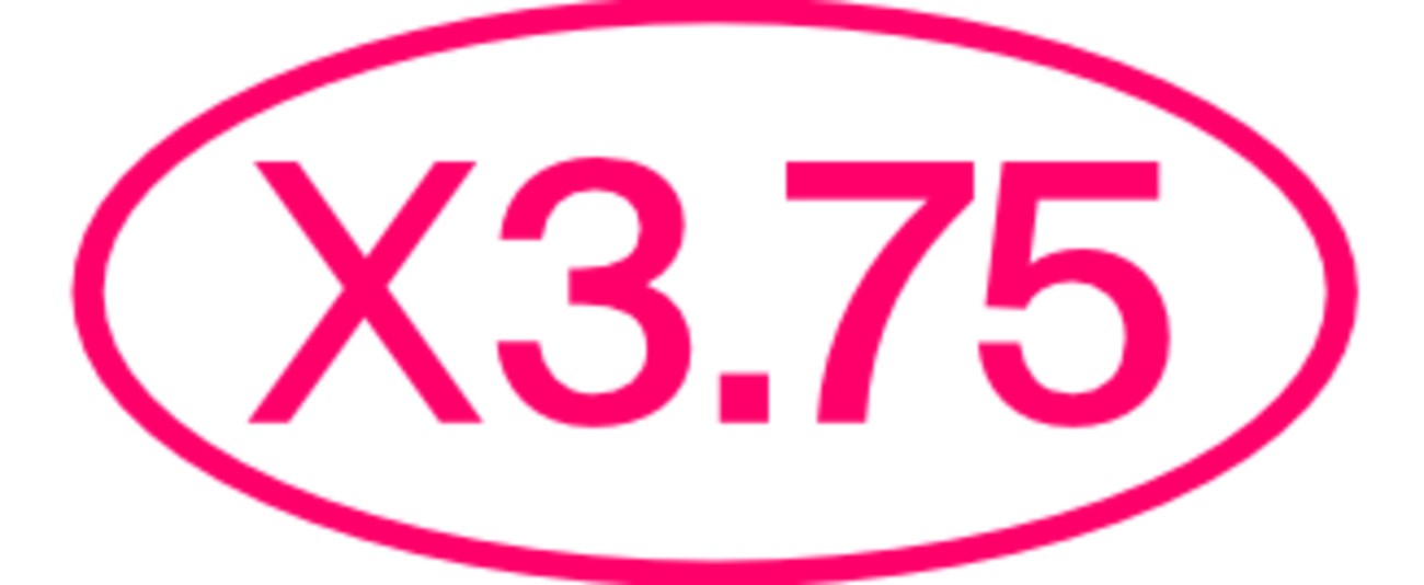 x3 75