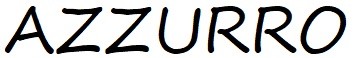 azzurro