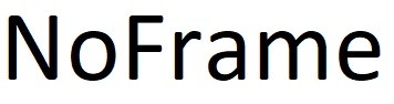 no frame