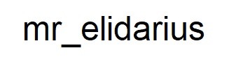 mr elidarius