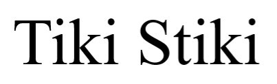 tiki stiki