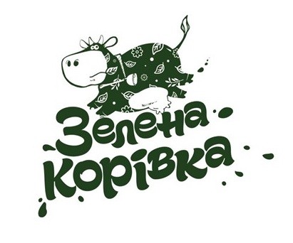 зелена корівка