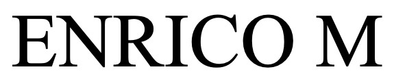 enrico m