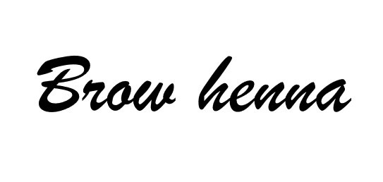 brow henna