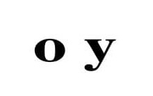 o y