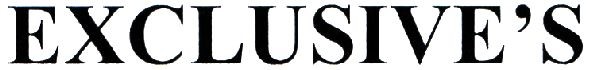 exclusive`s