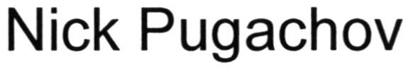 nick pugachov