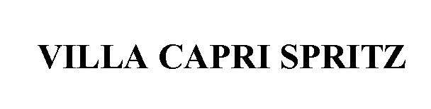 villa capri spritz